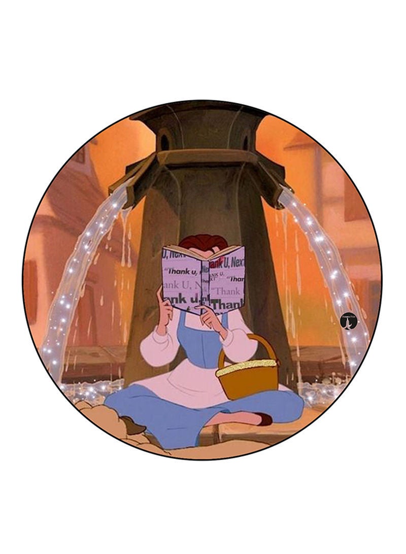 RKN Disney Printed Mouse Pad  Round  Multicolour