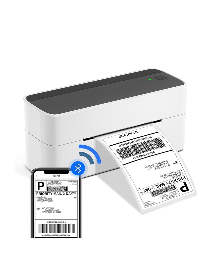 PRO Bluetooth Thermal Shipping Label Printer for Phone, 4x6 Printer, Support Thermal Printer for Small Business and Shipping Package - Image 1