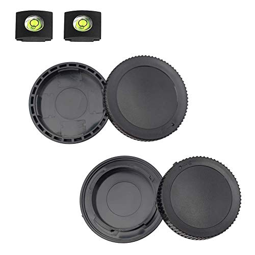 ULBTER Body Cap & Rear Lens Cap Cover for Nikon Z9 Z50 Z5 Z7 Z6 Z 6II Z 7II, Z 9 Z 5 Z 6 Z 7 Z 50 Z6 II Z7 II More Nikon Z Mount and Lens Accessories with Hot Shoe Cover - Image 1