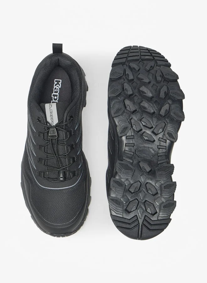 Kappa Men's Textured Sports Shoes with Drawstring Closure