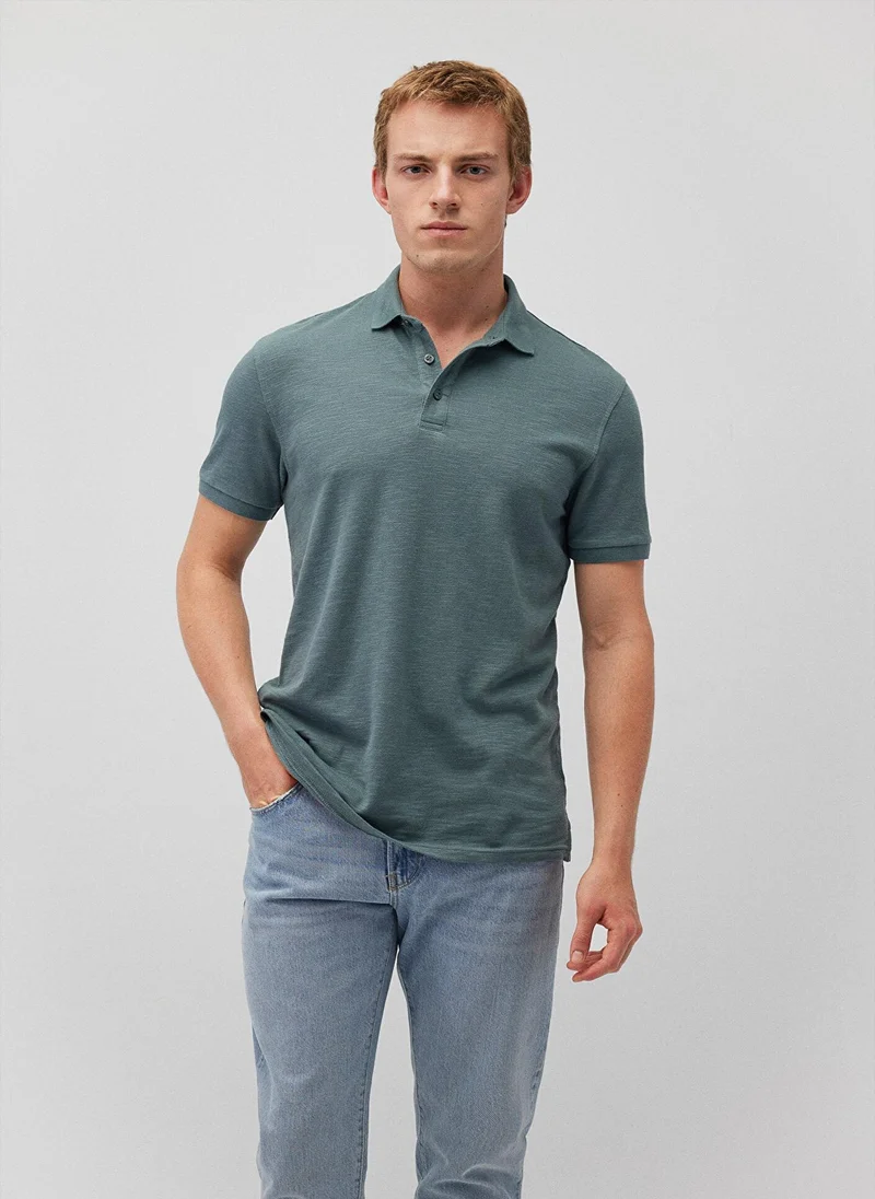 MAVI Green Polo T-Shirt