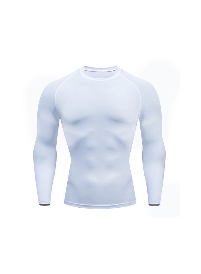 Men’s Compression Long Sleeve Shirt – Moisture-Wicking, Lightweight Gym & Workout Top for Running, Fitness, Training - Image 1