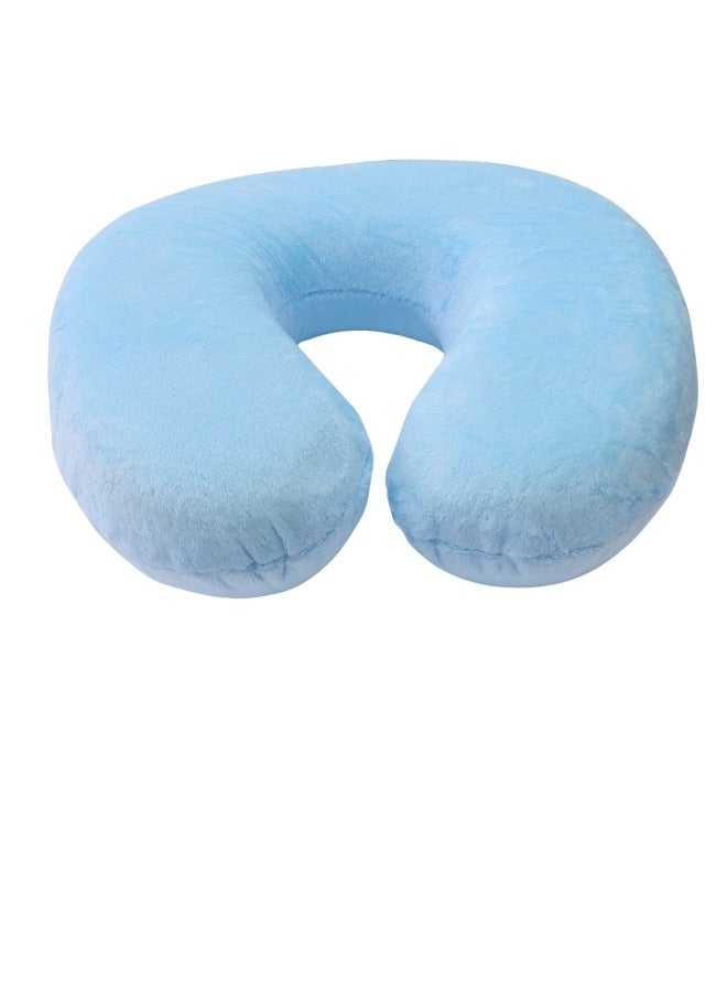 SMART HOME Soft Adjustable Neck Pillow, Head Support Travel Pillow, U Shape Travel Pillow for Travel Car Home Office Memory Foam Travel Neck Pillow 23X23X12CM - Image 1