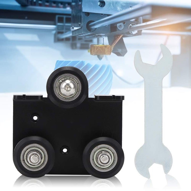 2 5mm Aluminum Extruder Support With Adjustable Pulley Tightness And Wrench For 3D Printer - Image 5