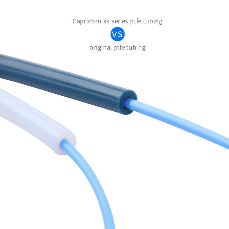 Comgrow ترقية كريلتي إندر 3 هوت إند، إكسترويدر مجمع مع أنبوب كابريكون بوادن PTFE لإندر 3 برو/إندر 3 V2 مع غطاء سيليكون×3، فوهة إندر 3 0.4 مم×3 و2 زوج من الموصلات الهوائية - Image 4