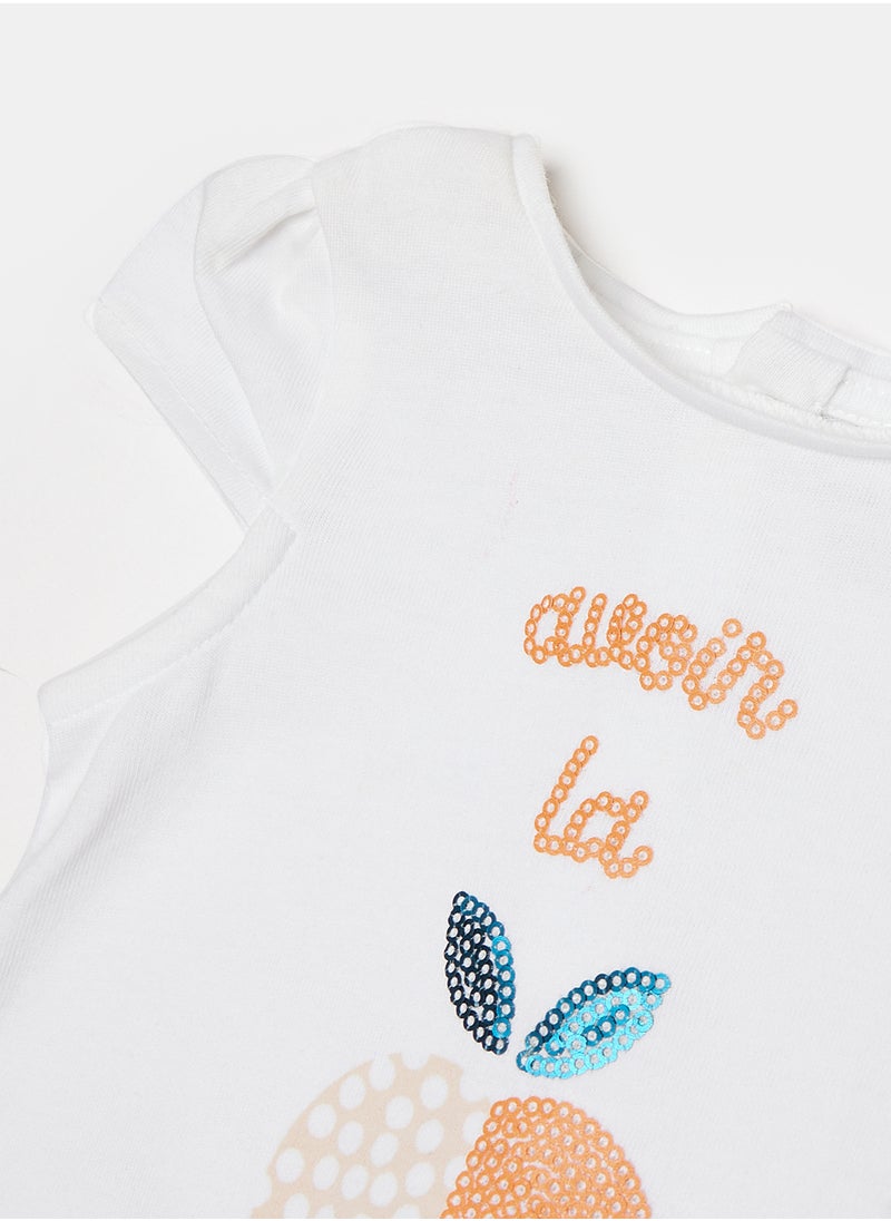 Okaidi OBaiBi By Okaidi Baby Girls Tshirt  - Image 3