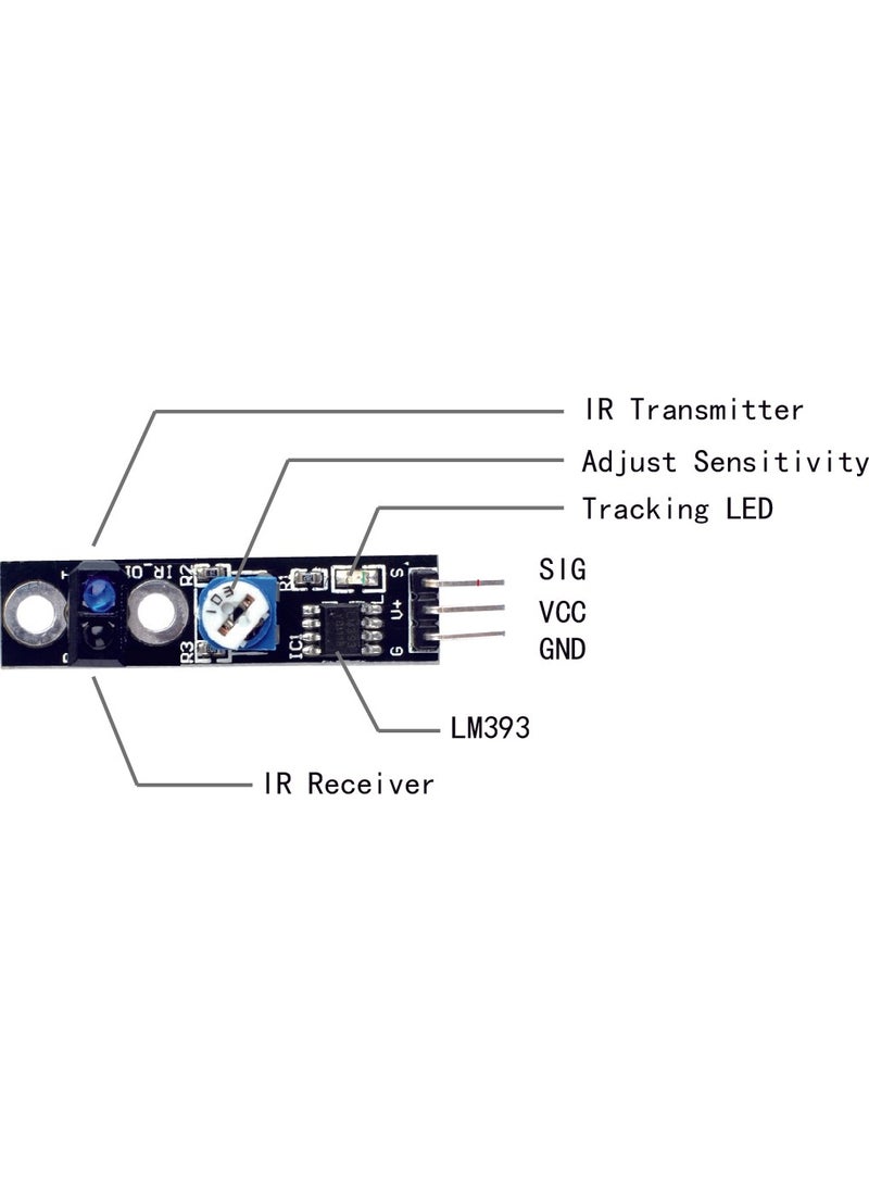 Ardino - Arduino TCRT5000 Infrared Sensor Module - Image 1