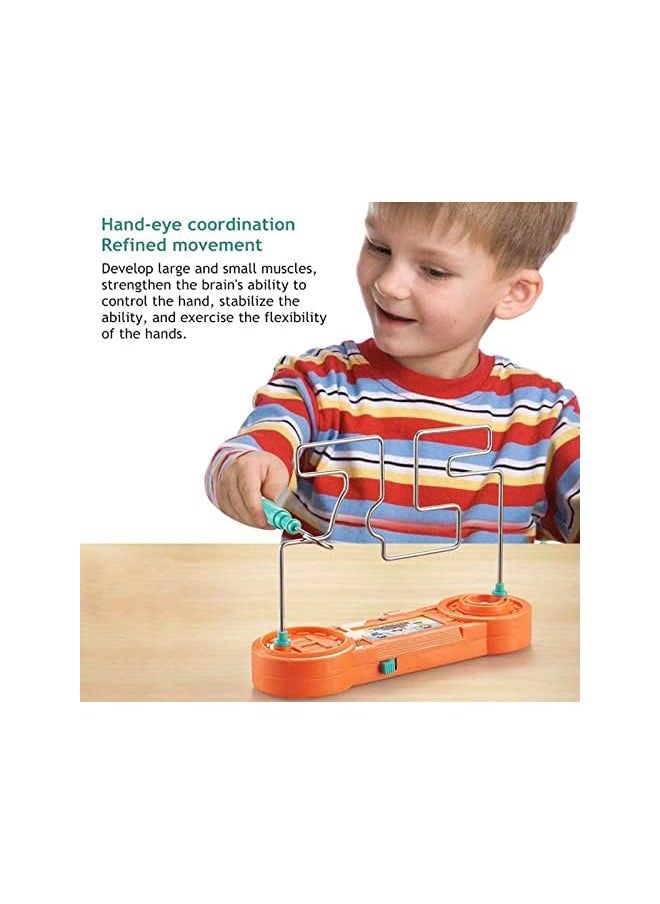 Arabest - Buzz Wire Game, Collision Electric Shock Maze Game, Intellectual Development Toys, Electric Shock Game Buzzer, Concentration Exercises for Kids Teens Adult - Image 1