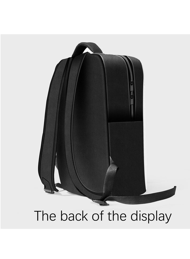 PS5 Protective Carrying Case Shoulder Handbag for PlayStation 5 Perfect High Capacity Minimalist Style Carrying Bag for Transporting Controllers Monitor Headsets etc (Black) - Image 3