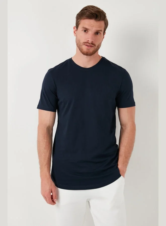 Buratti  Buratti 100% Cotton Regular Fit Crew Neck T-shirt Men's T-SHIRT 5902511 for Men | Best Price UAE