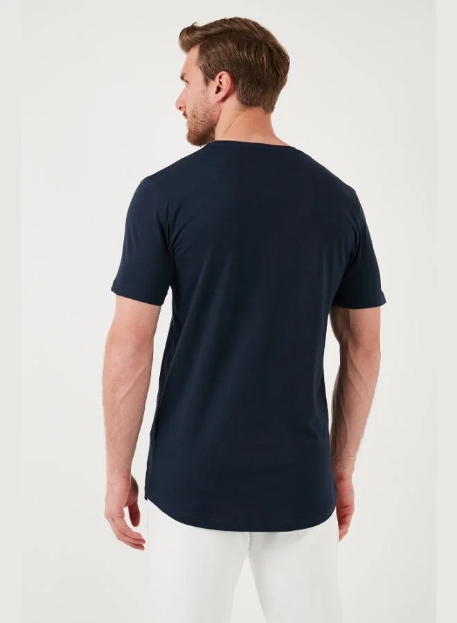 Buratti  Buratti 100% Cotton Regular Fit Crew Neck T-shirt Men's T-SHIRT 5902511 for Men | Best Price UAE