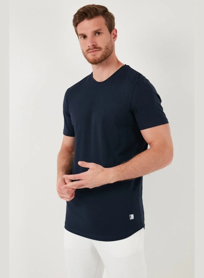 Buratti  Buratti 100% Cotton Regular Fit Crew Neck T-shirt Men's T-SHIRT 5902511 for Men | Best Price UAE
