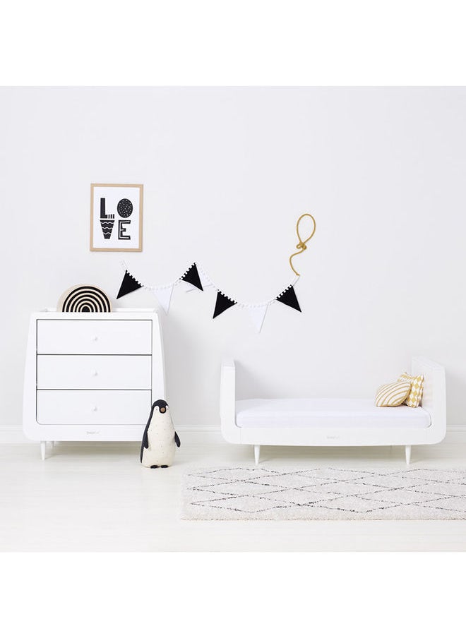 Snuz - Pack of 2 Pod Cot And Cot Bed Fitted Sheet Fits Both Cot And Cot Beds, Long - Lasting Quality, Infant And Baby Toddler/ Kids, Patterncolour Spots, Fitted Sheet Size - 70X140Cm - Image 1