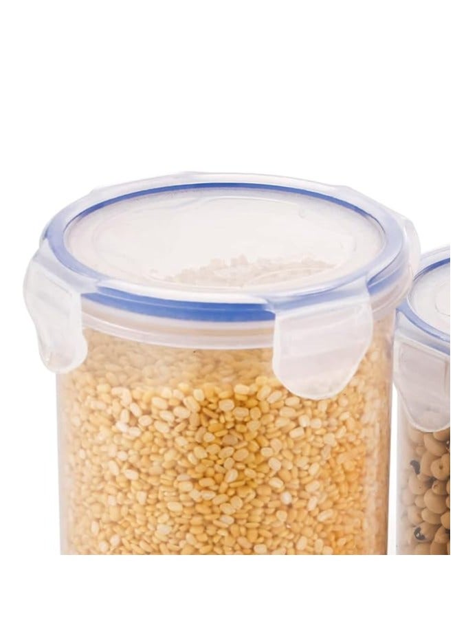 لوك آند لوك لوك لوك 1.8 لتر - وعاء دائري محكم الغلق لتخزين الطعام - خالٍ من مادة BPA، آمن للاستخدام في الميكروويف والفريزر وغسالة الأطباق - Image 2