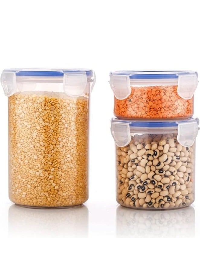 لوك آند لوك لوك لوك 1.8 لتر - وعاء دائري محكم الغلق لتخزين الطعام - خالٍ من مادة BPA، آمن للاستخدام في الميكروويف والفريزر وغسالة الأطباق - Image 3