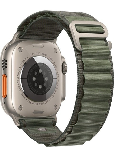 Decent Case Apple Watch 2/3/4/5/6/7/8/se 38MM 40MM 41MM Alpine Loop Metal Buckle Knitting Processing Strap