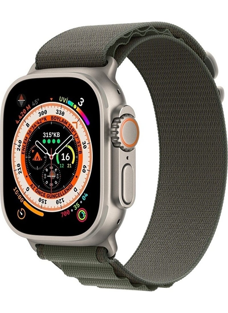 Decent Case Apple Watch 2/3/4/5/6/7/8/se 38MM 40MM 41MM Alpine Loop Metal Buckle Knitting Processing Strap