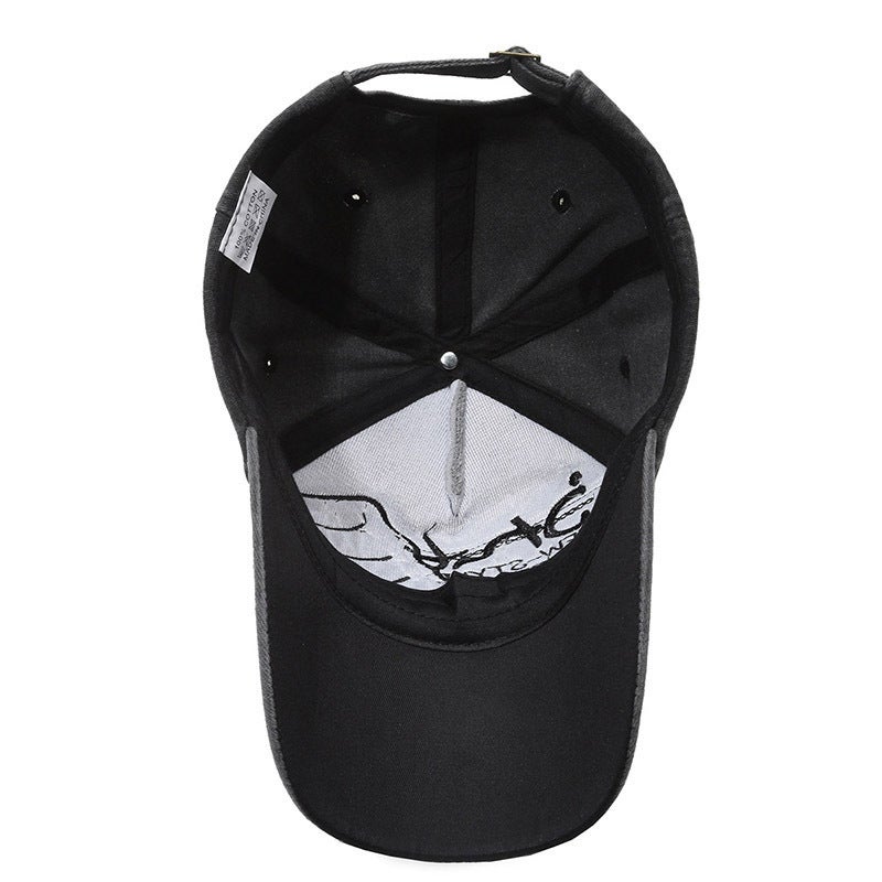 Washed Cotton Baseball Cap - Image 3