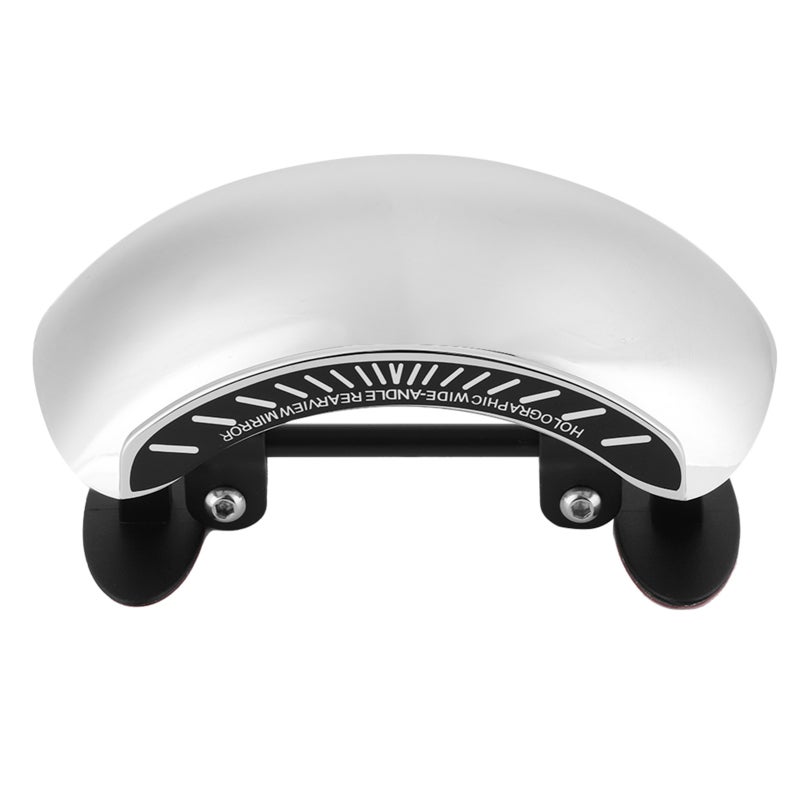 GUAIMI Motorcycle Blind Spot Mirror Parabolic Center Mounted Windshield Mirror - Durable Scratch-Resistant 180° Rearview Mirror for Scooter Safety - Image 4