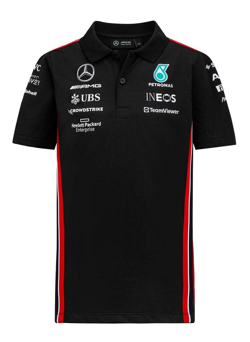 AMG Petronas Formula 1 Team Mercedes-AMG F1 Kids Team Polo - Image 5