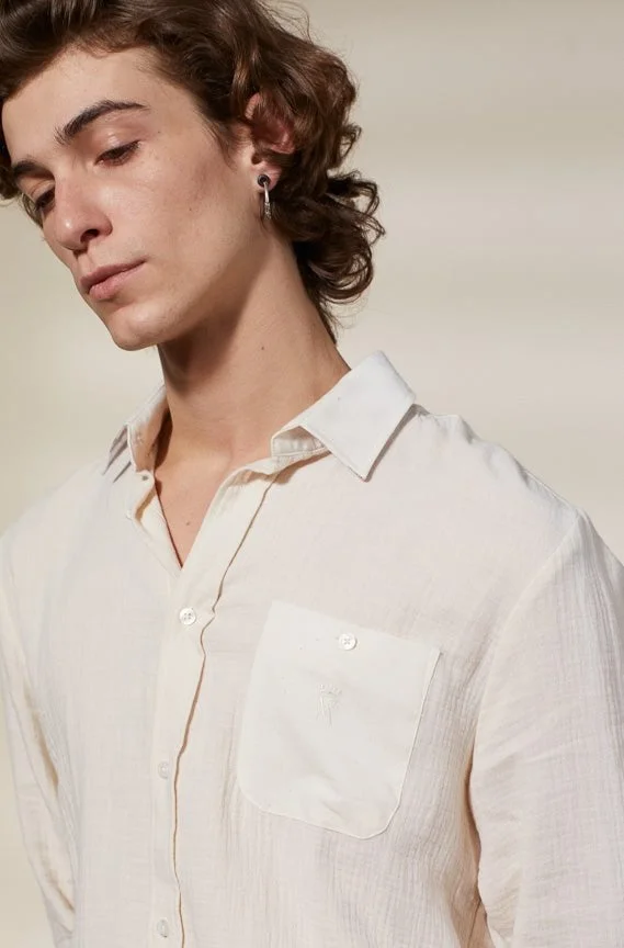 Vicomte A. Celestin Light Beige Shirt