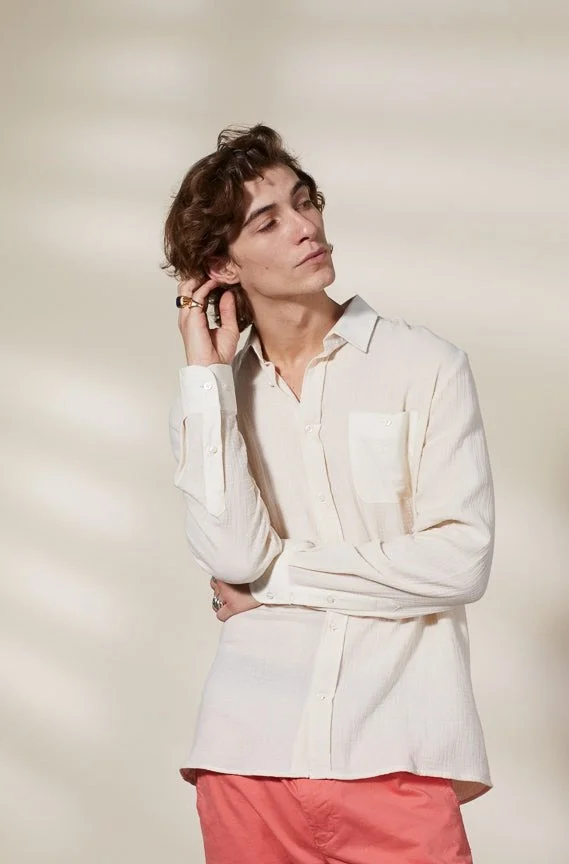 Vicomte A. Celestin Light Beige Shirt