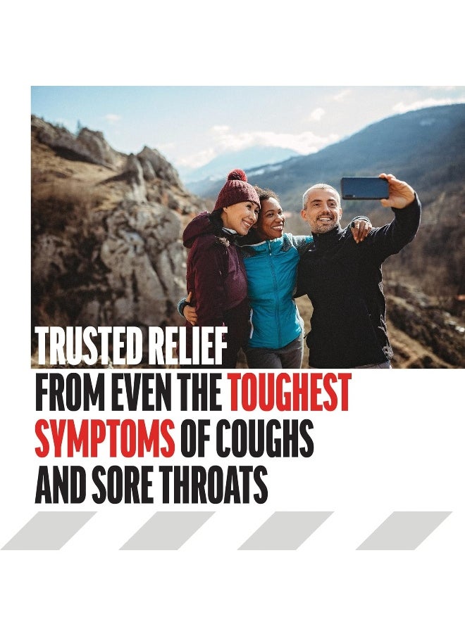 FISHERMAN'S FRIEND Cough Drops, Cough Suppressant And Sore Throat Lozenges, Original Extra Strong, 10Mg Menthol, 480 Drops (12 Packs Of 40)  - Image 2