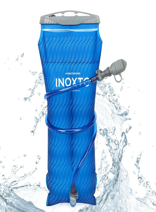 IX INOXTO INOXTO 1.5L/2L Hydration Bladder, Water Bladder with Water Reservoir Hose Insulator & High Flow Bite Valve for Hiking Backpack, Leak Proof 1.5/2L Water Reservoir for Camping Cycling Running (3L) - Image 1