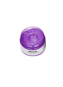 MOFAJANG MOFAJANG Hair Color Wax Temporary Hair Dye U-nisex Purple Grey Blue Hair Dye Hairstyle Coloring C-ream for Party C-osplay  - Image 1