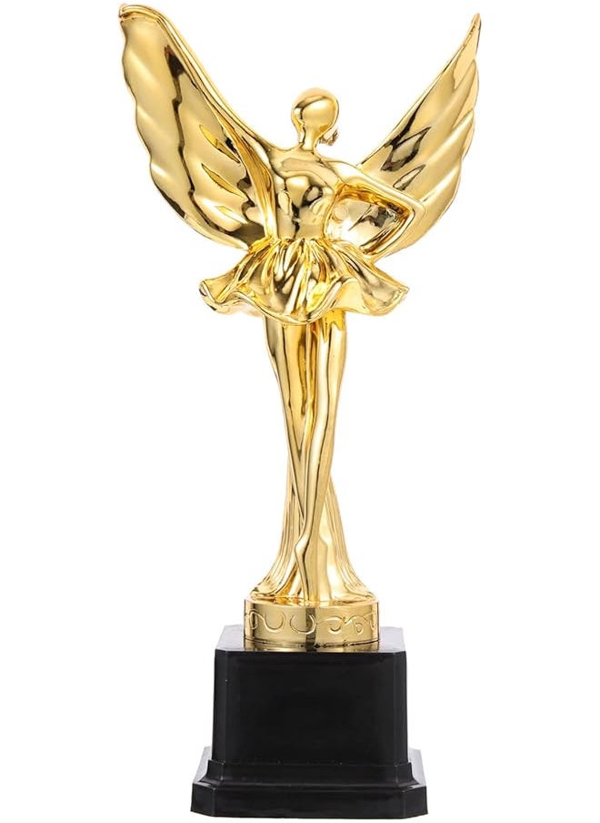 NUOBESTY NUOBESTY Dance Competition Trophy Exquisite Dance Trophy Decorative Golden Color Trophy Cup 