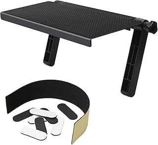 Ahier AHIER 13 Inch Cable Box Shelf for Wall Mounted TV, TV Top Shelf Mount on Desktop Computer Monitor to Hold Cable Boxes,  - Image 1