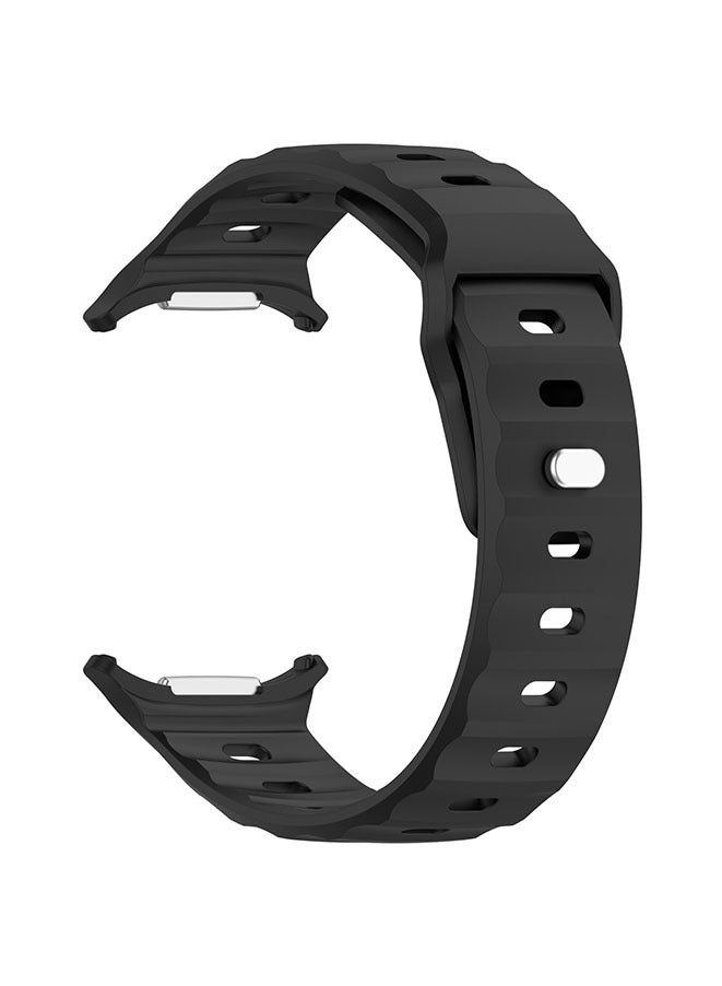 Samsung Galaxy watch Ultra Straps for Women Men,3 Pack Silicone Strap Replacement Wristbands Compatible with Samsung Galaxy watch Ultra 47mm Sport Silicone Strap - Image 3