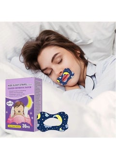 Yakiter Adult Sleep Patch Gentle Mouth Band Reduces Mouth Breathing Improves Nighttime Sleep and Provides Immediate Snoring Relief 30 Pieces  - Image 1