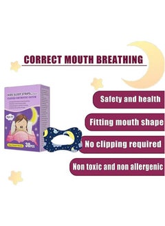 Yakiter Adult Sleep Patch Gentle Mouth Band Reduces Mouth Breathing Improves Nighttime Sleep and Provides Immediate Snoring Relief 30 Pieces  - Image 5