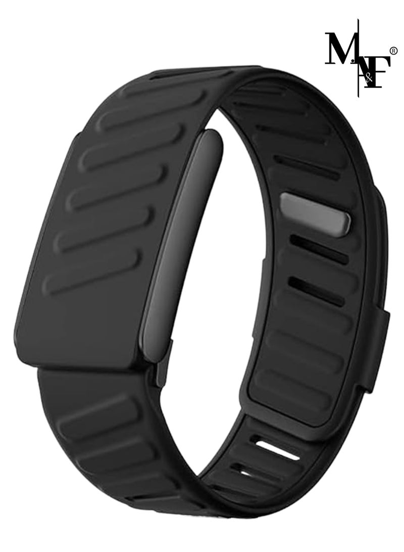 M.A&F's Silicone Sport Replacement Band Compatible with WHOOP 5.0, One, Peak, and Life Fitness Tracker – Breathable, Durable & Comfortable | Not for Whoop Gen 4 - Image 1