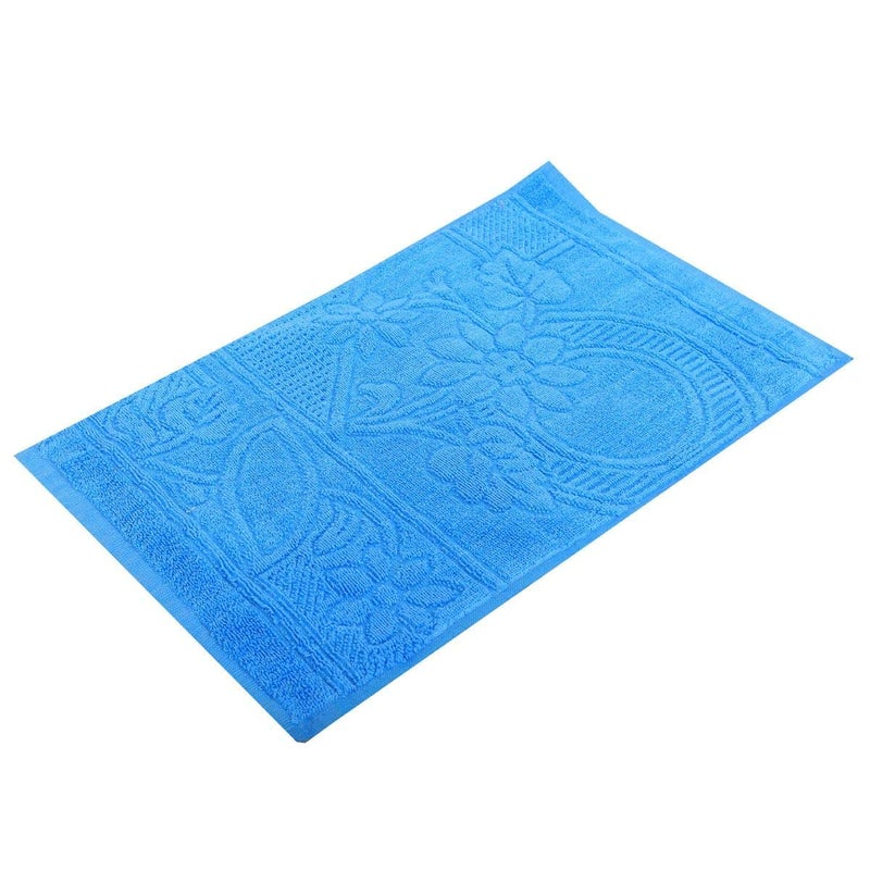 Padam Enterprises Cotton 6 Piece Hand Towel Set, 400 GSM (21 * 14 Inches) Colors - Sky Blue & Brown & Pink - Image 4