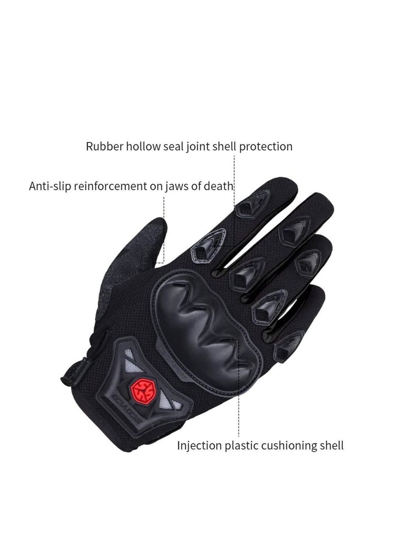 Scoyco MC29 Shockproof Powersports Protective Riding Gloves Black - Image 2