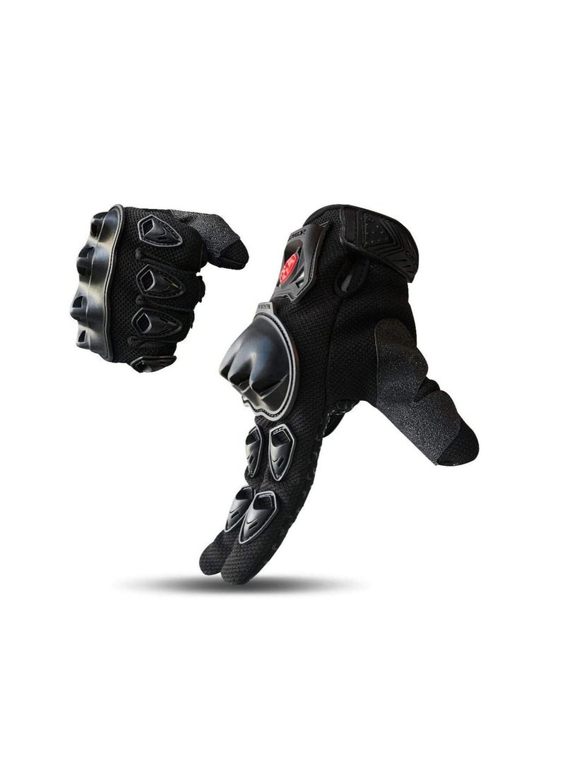 Scoyco MC29 Shockproof Powersports Protective Riding Gloves Black - Image 1