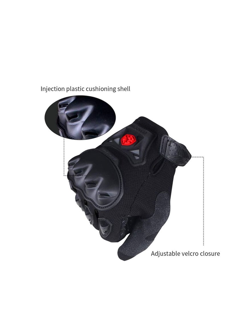 Scoyco MC29 Shockproof Powersports Protective Riding Gloves Black - Image 4