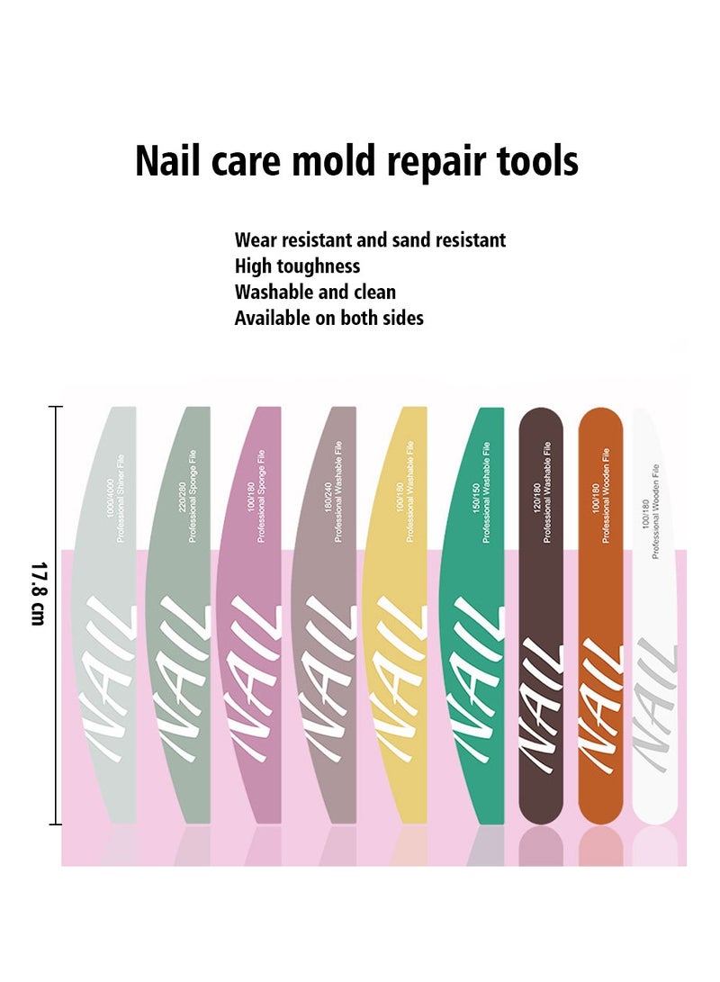 عربست 9 قطعة أداة تلميع الأظافر - Image 2