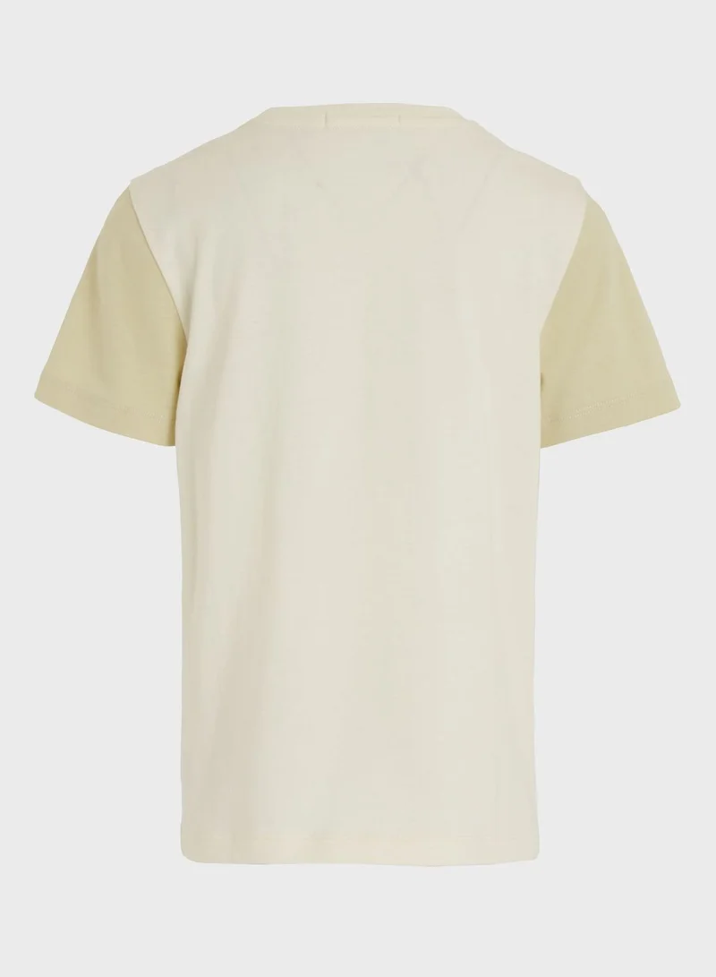 Calvin Klein Jeans Youth Color Block T-Shirt