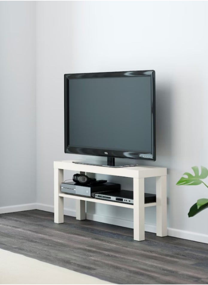 Generic - IKEA TV table with acrylic paint shelf - Image 1