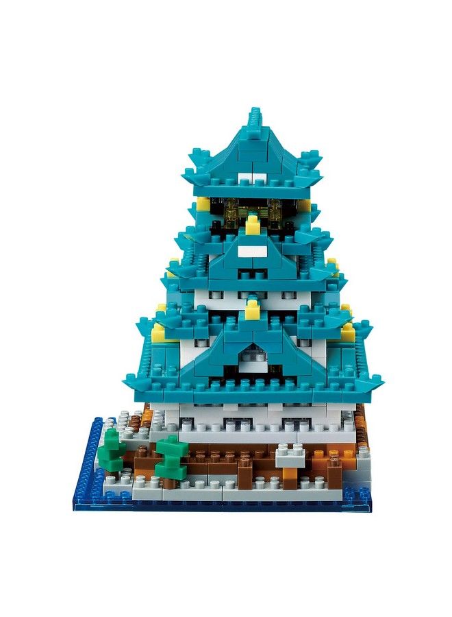 Nanoblock قلعة أوساكا الشهيرة عالميًا - مجموعة بناء لمشاهدة المعالم السياحية - Image 4