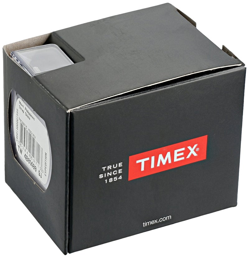Timex Men's Ironman Triathlon Rugged 30 44mm Resin Strap Watch â€“ Black Case Negative Display with Black Resin Strap - Image 3