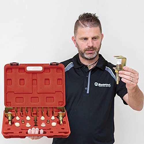 Mastercool 69925 Multiple Flushing and Leak Test Adapter Kit for Flush Machine, 1 Pack - Image 2