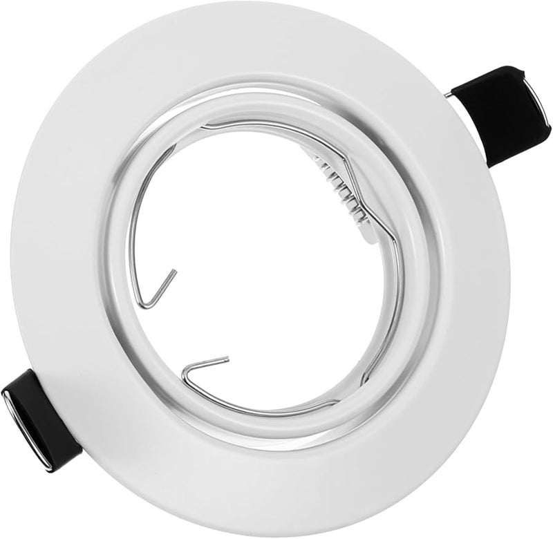 6 Inch Metal Baffle Trim Ring For Recessed LED Ceiling Lights Easy Installation - Image 5