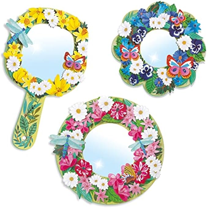 DO IT YOURSELF - PRETTY FLOWERS MIRRORS - Image 2