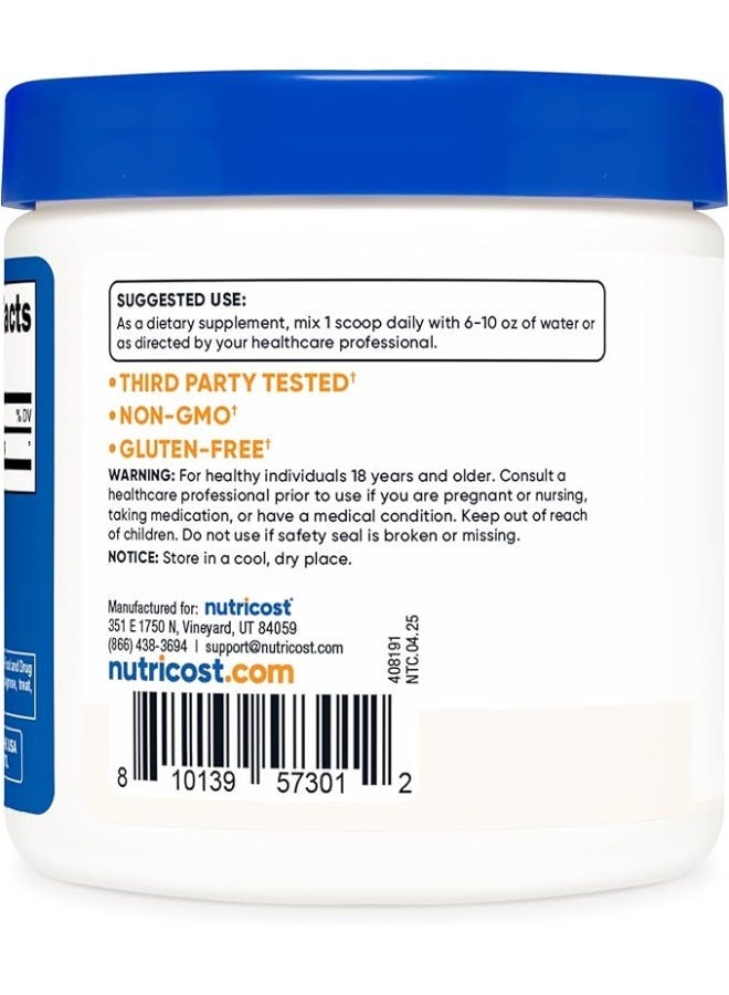 Nutricost, DMAE Bitartrate, Unflavored, 3.6 oz (100 g) - Image 3