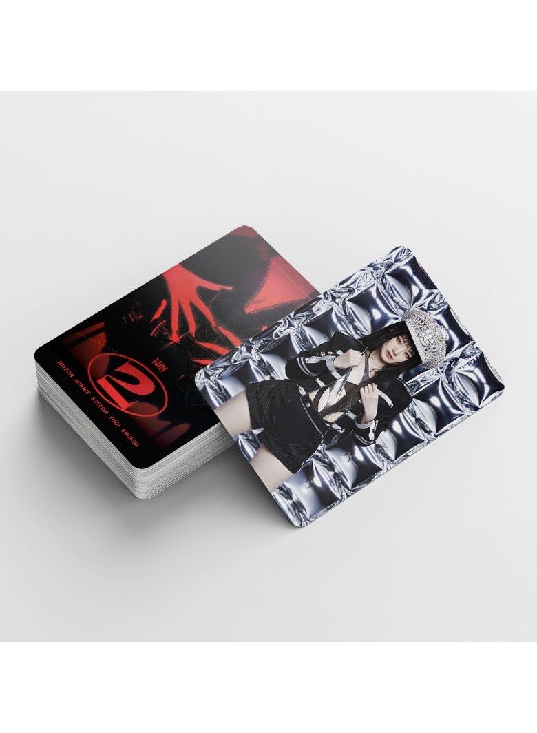 EHOME 92Pcs GIDLE Photo Card 2nd Full Album2 Lomo Card And Sticker - Image 5