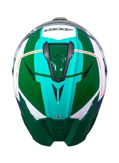 AXXIS Axxis Hawk SV Spear A6 Helmet Glossy Green  - Image 4